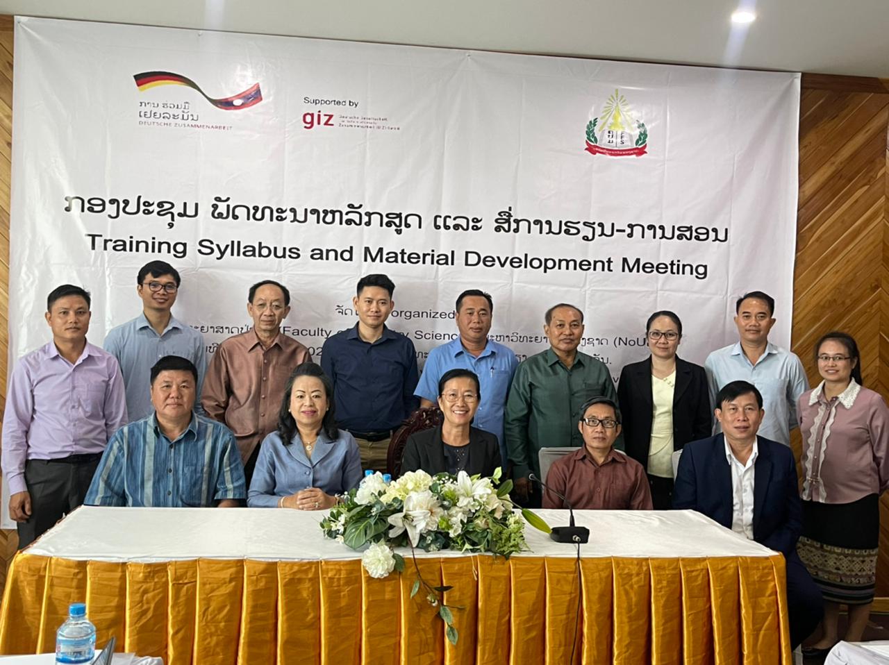 Stakeholders from the wood processing sector met in Vang Vieng for the kick-off meeting of the “Wood Works” project