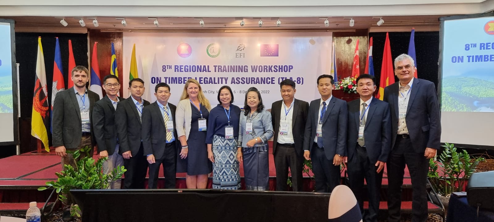 Lao delegation joins the 8th Regional TLA Workshop